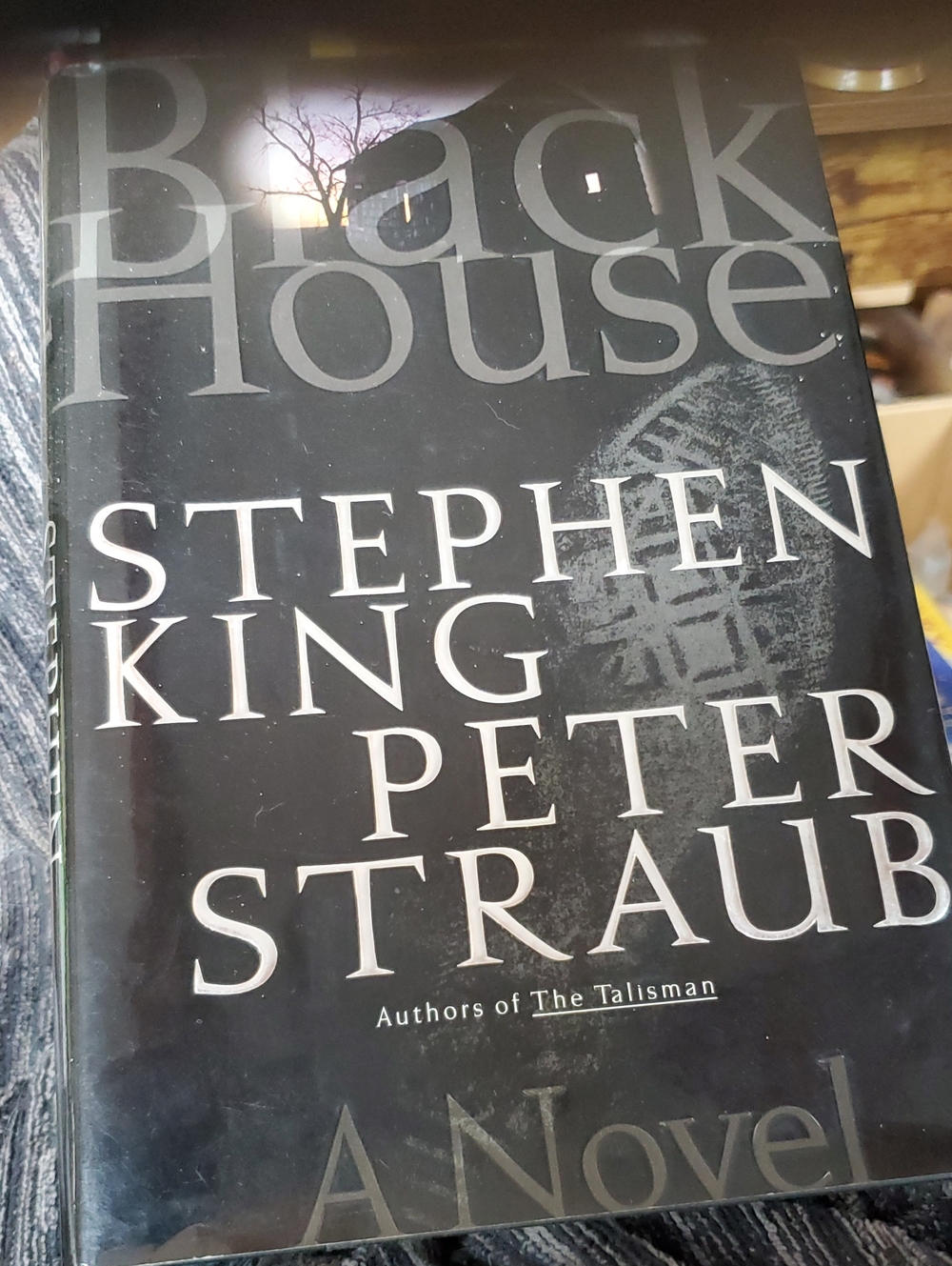 Black Hardcover Novel - Black